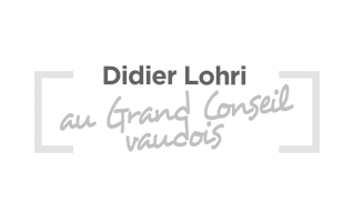 Didier Lohri au Grand Conseil vaudois