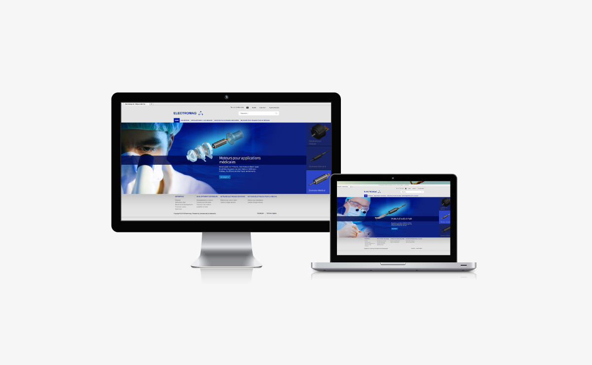 Site de l'entreprise Electromag
