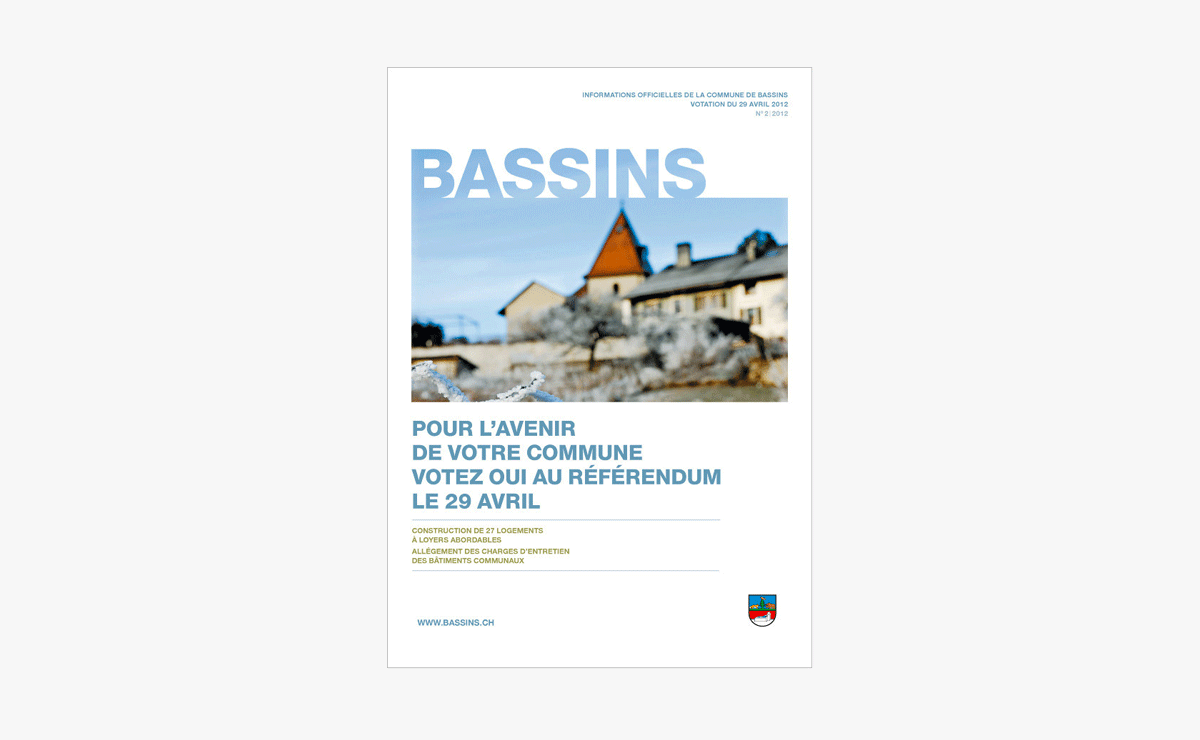 Votation politique et référendum, création de la campagne de communication