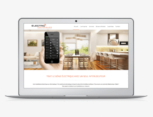 Création du site internet responsive d’Electro-Techniques