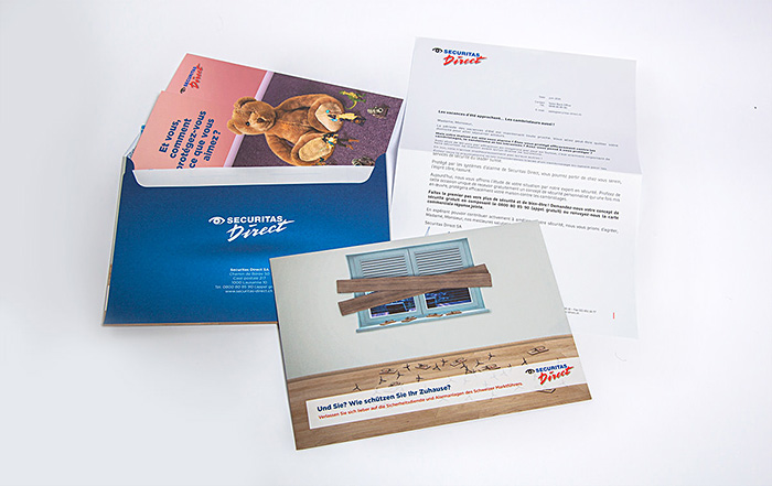 Campagne de communication pour Securitas Direct SA