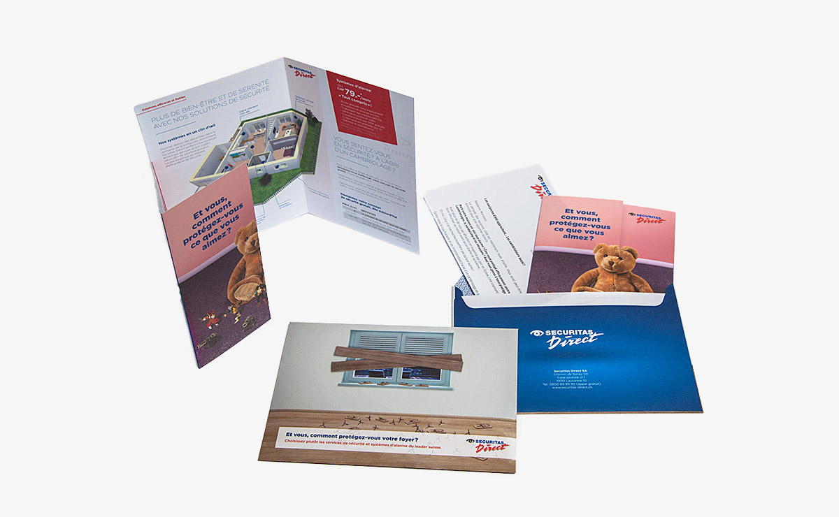 Mailing allemand français pour Securitas Direct SA