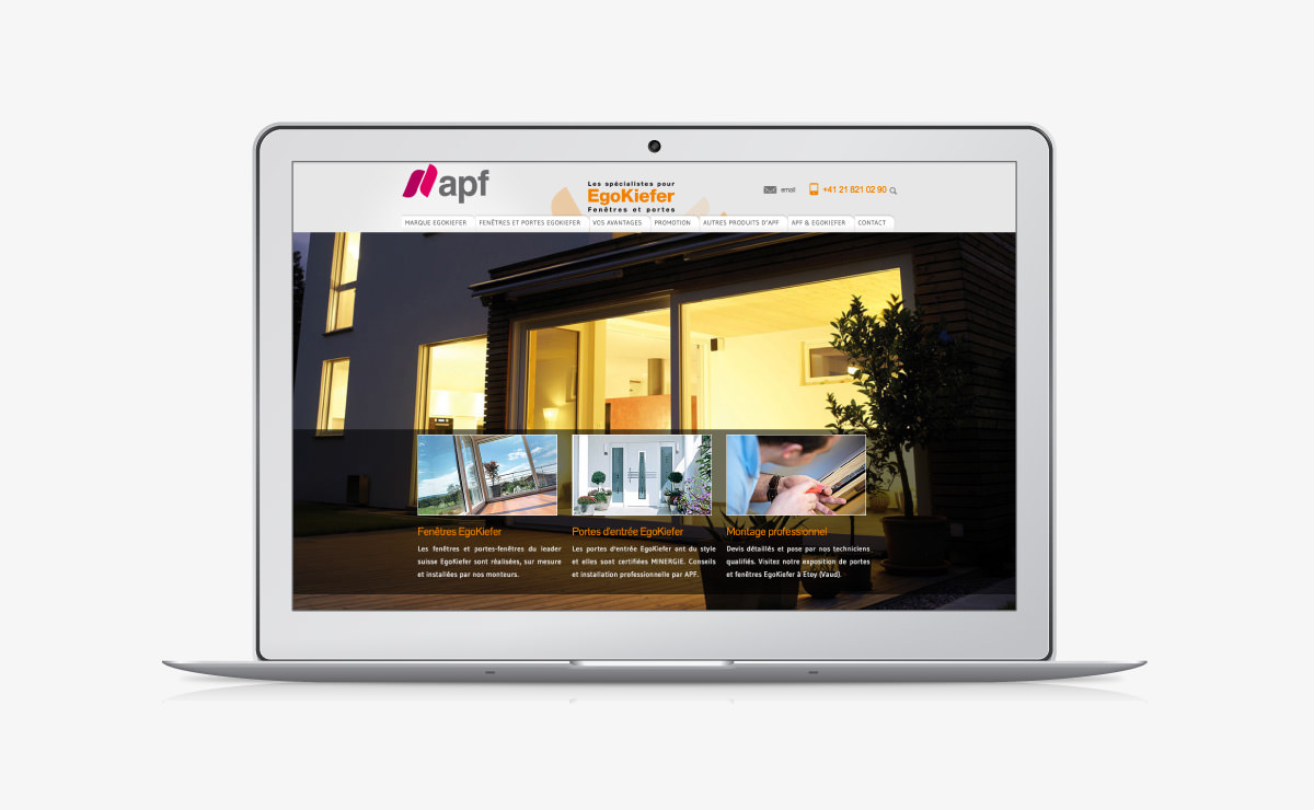 Réalisation site internet WordPress Egokiefer