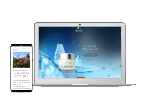 Lancement cosmétique suisse : identité visuelle, branding, site internet cosmetic WordPress
