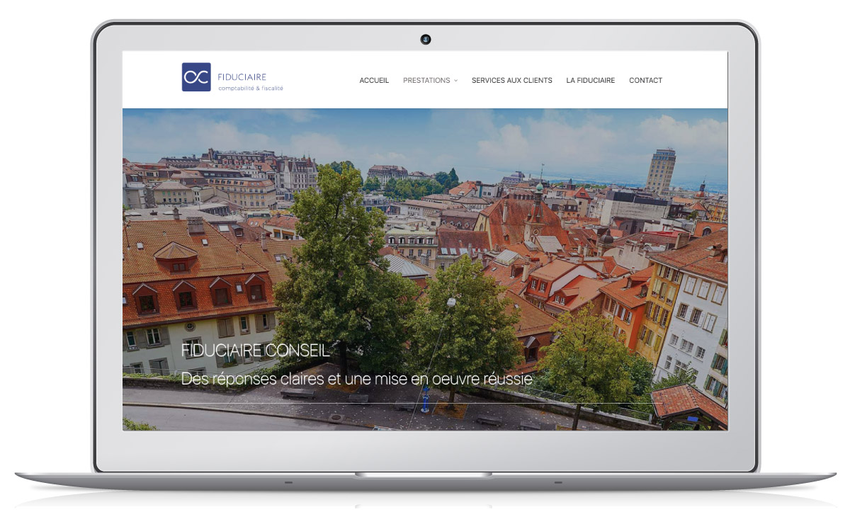 Agence Google Ads Lausanne : Rédaction du contenu du site internet et marketing digital Google Ads pour une PME Lausannoise