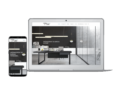 Magasin: stratégie marketing, création, rédaction et référencement du site web