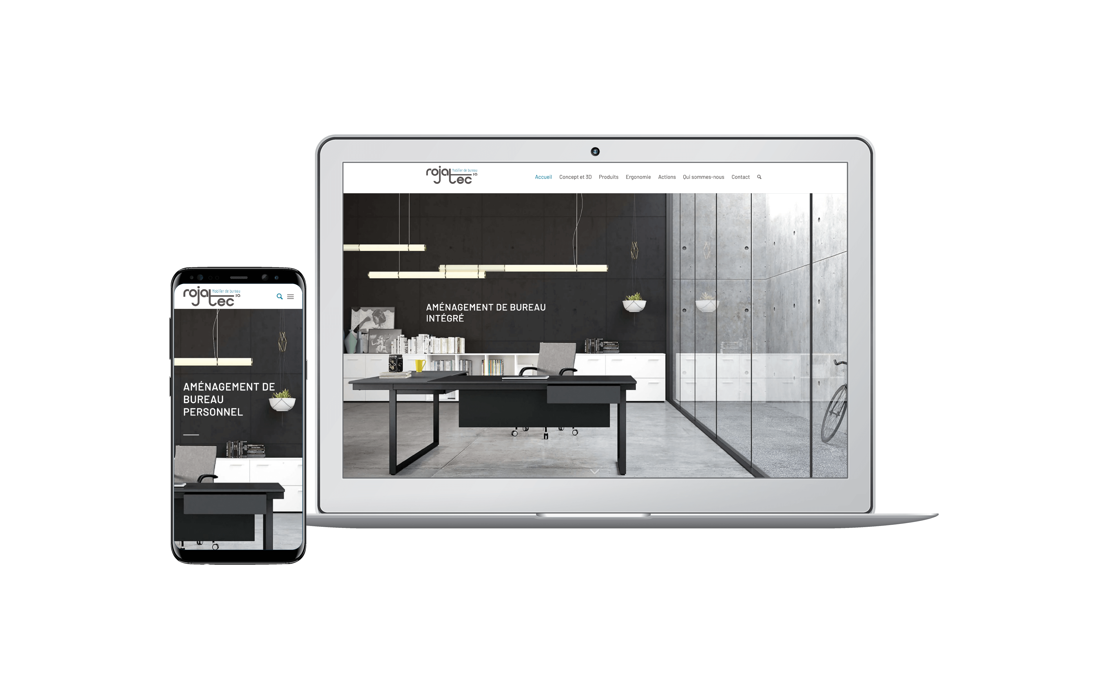 Création du site internet d'un magasin de meubles de bureau Lausannois