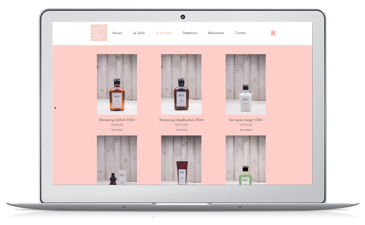 Wix Lausanne, création de site e-commerce Wix