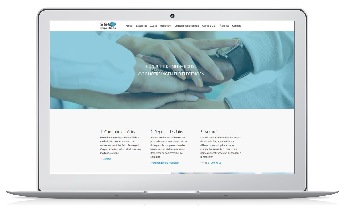 Agence web Lausanne, création de site internet WordPress