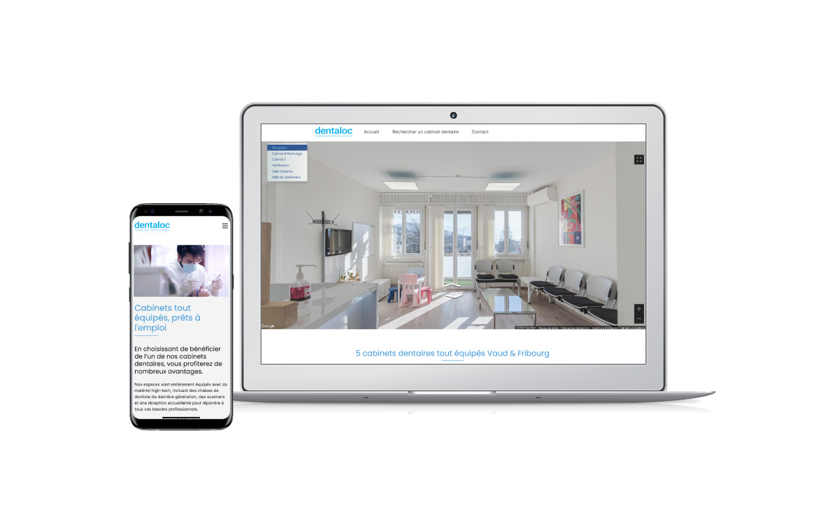 Création d'un site immobilier