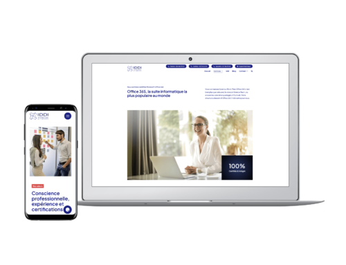 Société informatique Iddi : création du site internet
