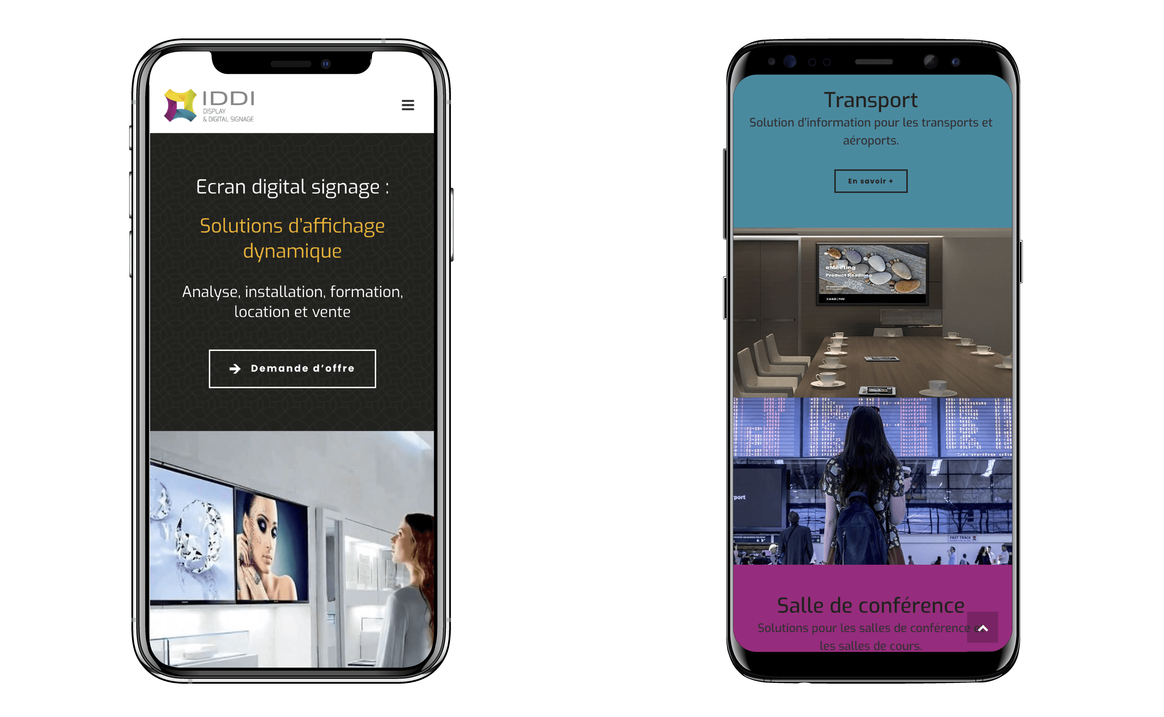 Création d'un site WordPress sur mesure pour une entreprise informatique de Suisse romande
