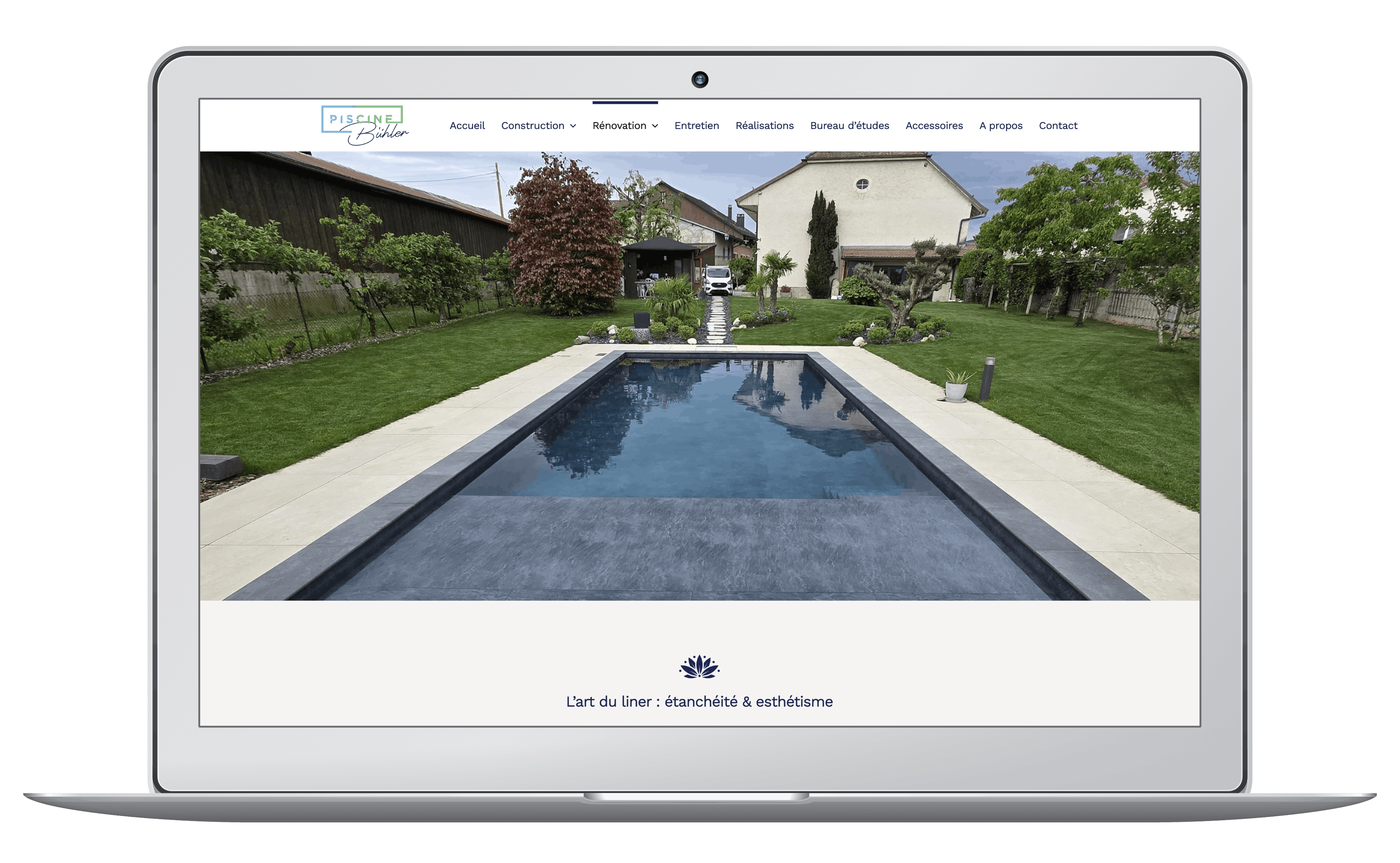 Rénovation piscine et remplacement liner