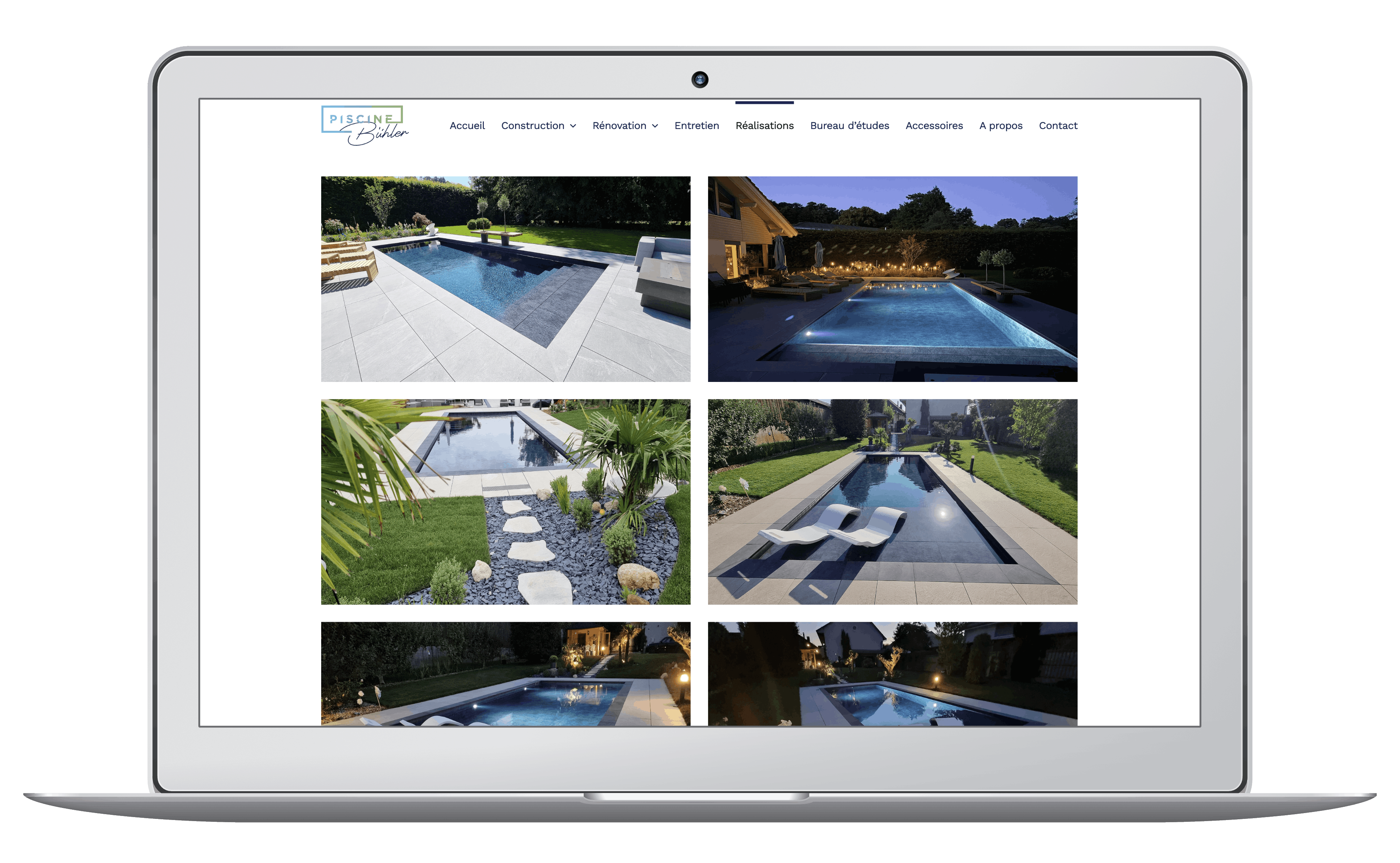 Galerie réalisations piscines haut de gamme