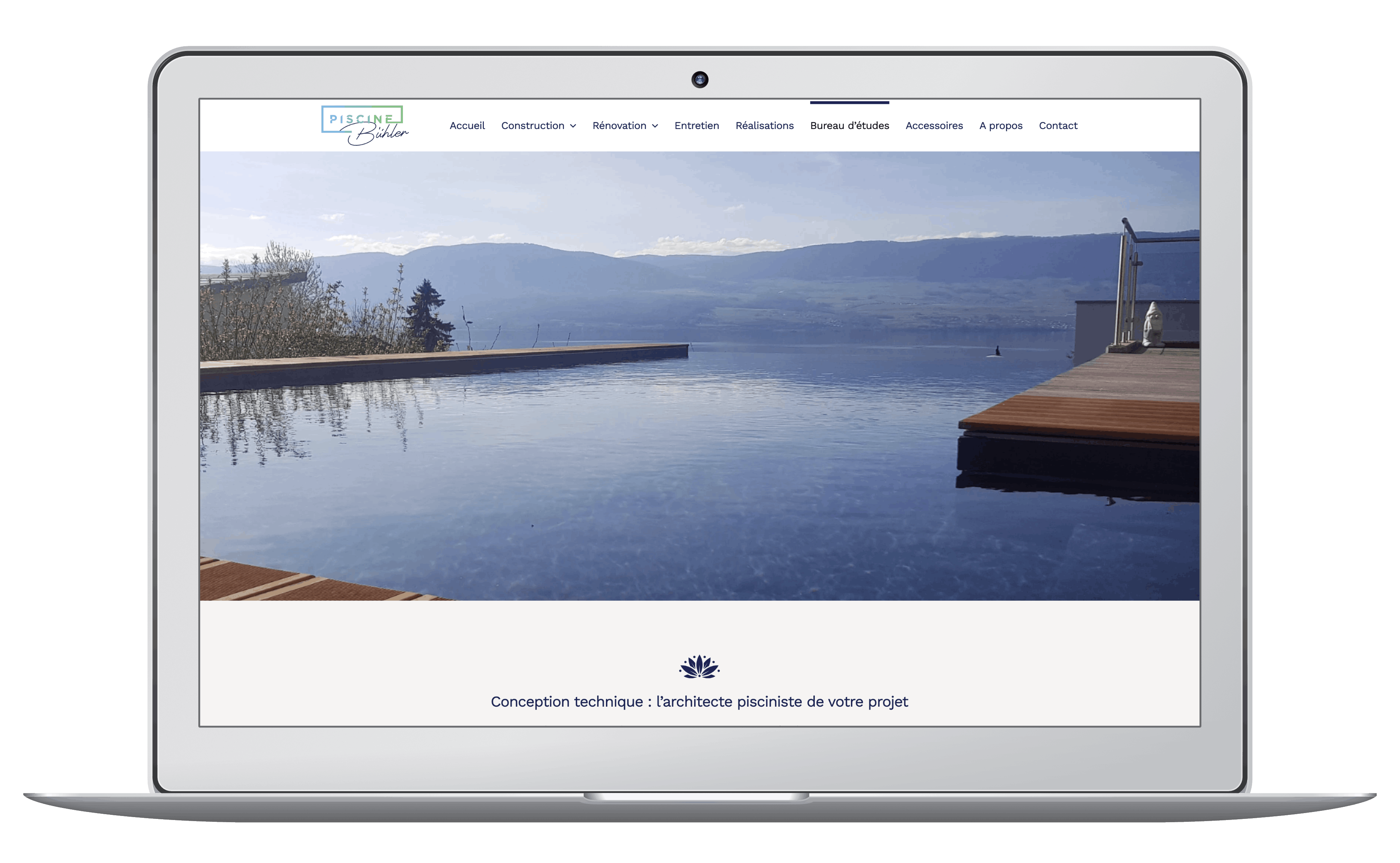 Bureau d'études conception piscine